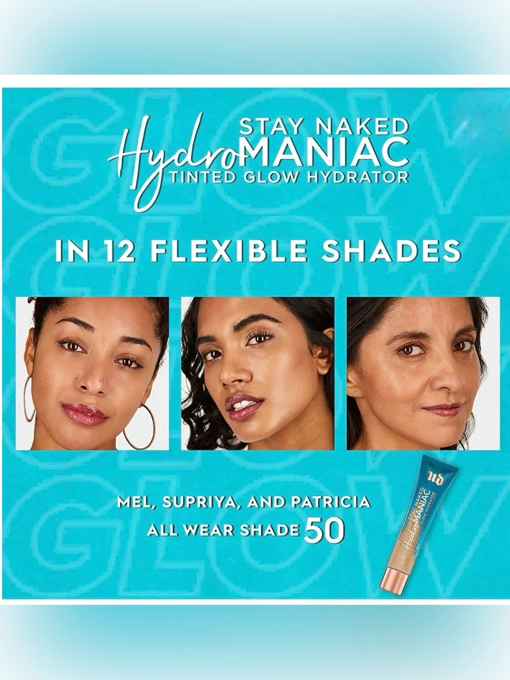Hydromaniac Glowy Tinted Hydrator Foundation 60 Medium Dark